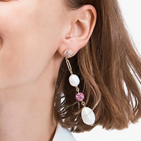 Kate Spade Pearl Linear Earrings - Picture 2 of 2
